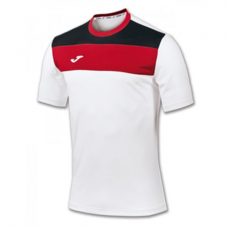 Joma 100224. Maglia Gara CREW Uomo Bianco/Nero