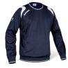 Sportika Felpa Girocollo Training MARSIGLIA Uomo Blu/Bianco