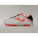 Joma Scarpe Calcio AQUILA 402 FG Bianco/Arancio Junior