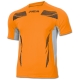 Joma Maglia Running ELITE III M/C Uomo Arancio/Nero/Grigio