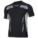 Joma Maglia Running ELITE III M/C Uomo Nero/Grigio