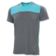 Joma Maglia Running ELITE IV M/C Uomo Grigio/Turchese