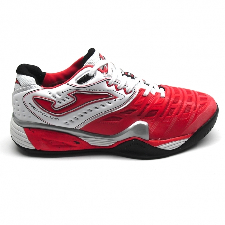 Joma Scarpe Tennis PRO ROLAND 306 Uomo Bianco/Rosso