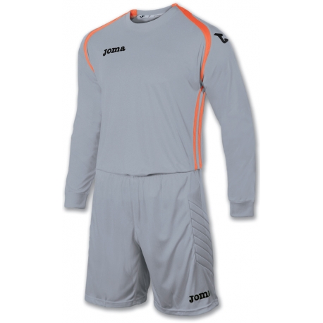 Joma Completo Gara Portiere AREA III Uomo Grigio/Corallo