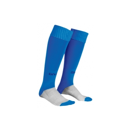 Givova Calza CALCIO Azzurro Taglia Senior (Conf. da 10 pz)