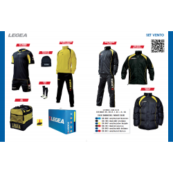 Legea BOX COMPLETO VENTO Giallo/Blu