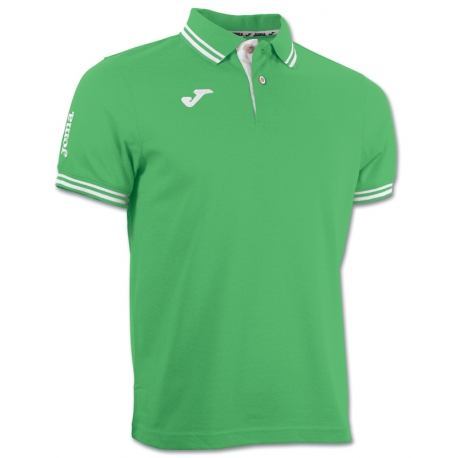 Joma Polo COMBI M/C Uomo Verde/Bianco