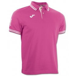 Joma Polo COMBI M/C Uomo Fuxia/Bianco