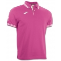 Joma Polo COMBI M/C Uomo Fuxia/Bianco