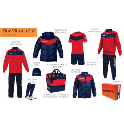 Givova BOX VITTORIA FULL Rosso/Blu