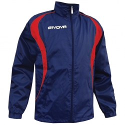 Givova Rain PIOGGIA Uomo Blu/Rosso