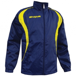 Givova Rain PIOGGIA Uomo Blu/Giallo