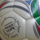 Gems Pallone Calcio OLIMPICO n.5 Bianco/Rosso