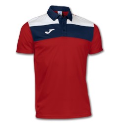 Joma 100246 Polo CREW Uomo Rosso/Bianco/Blu