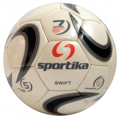 Sportika Pallone Calcio SWIFT N.5 Bianco/Nero