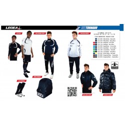 Legea Box Completo TORNADO Rosso/Blu