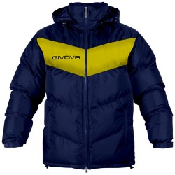 Givova G009 Giubbotto PODIO Uomo Blu/Giallo