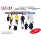 Legea Box Completo TORNADO Blu/Giallo