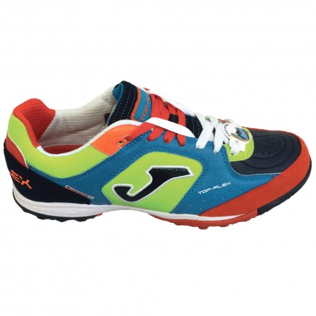 Joma Scarpe Calcetto TOP FLEX 616 Outdoor Uomo Fluor/Narino/Rojo 