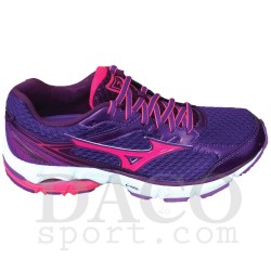 Mizuno Scarpe Running WAVE CONNECT 3 Donna HyacithViolet/DivaPink/Amaranth