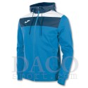 Joma Felpa Cappuccio CREW Uomo Azzurro/Bianco/Blu