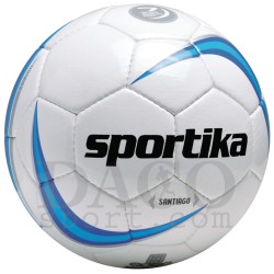Sportika Pallone Calcio SANTIAGO N.5 Bianco/Azzurro