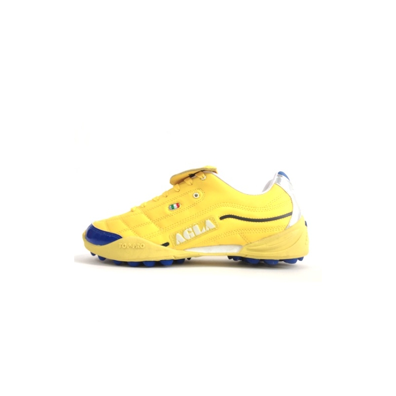 Agla Scarpe Calcetto Outdoor EVOLUTION TOP 2 yellow/royal - dacosport.com