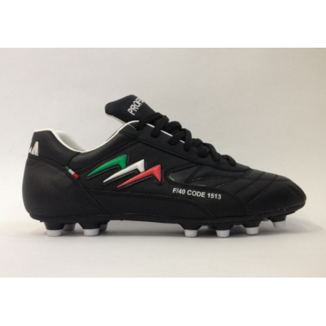 Agla Scarpe Calcio F/40 FG Uomo Nero