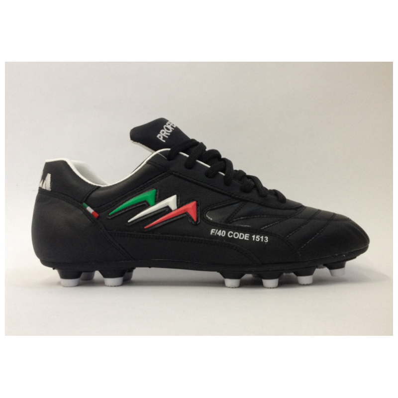 Agla Scarpe Calcio F/40 FG Uomo Nero - dacosport.com