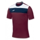 Joma 100224. Maglia Gara CREW Uomo Granata/Bianco