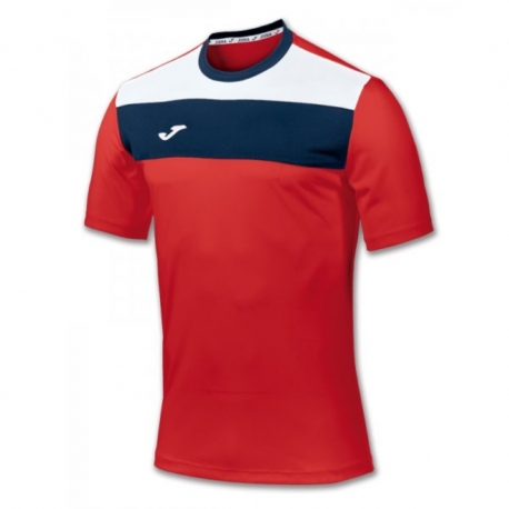 Joma 100224. Maglia Gara CREW Uomo Rosso/Bianco